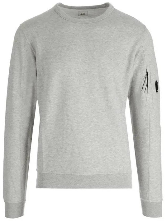 Lens Wappen Cotton Sweatshirt Grey - CP COMPANY - BALAAN 2