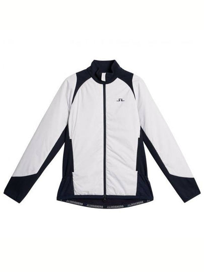 Women's Sana Hybrid Zip-Up Jacket White - J.LINDEBERG - BALAAN 2