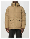 Crinkle Reps Re-Nylon Down Padding Beige - STONE ISLAND - BALAAN 5