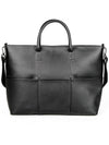 Stoke HQ Leather Cross Tote Bag Black - NATIONAL PUBLICITY - BALAAN 2