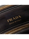 Black Leather Mini Diagram Galleria 2WAY 1BA896 2D91 - PRADA - BALAAN 9