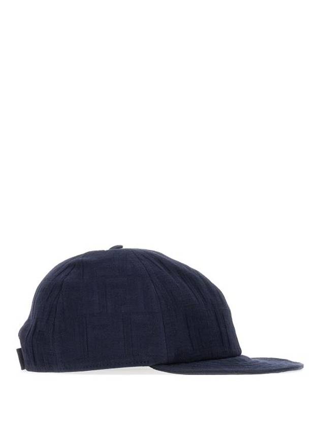 Semi Motif Denim Ball Cap Blue - FENDI - BALAAN 3