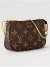 Monogram Mini Pochette Cross Bag Brown - LOUIS VUITTON - BALAAN 5