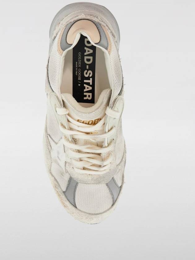 Mesh and Suede Leather Dad-Star Sneakers White Beige - GOLDEN GOOSE - BALAAN 5