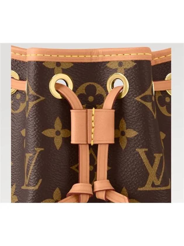 Nano Noe Monogram Bucket Bag Brown - LOUIS VUITTON - BALAAN 7