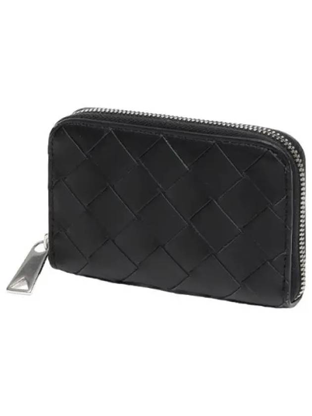 Zipper Coin Purse Black - BOTTEGA VENETA - BALAAN 2