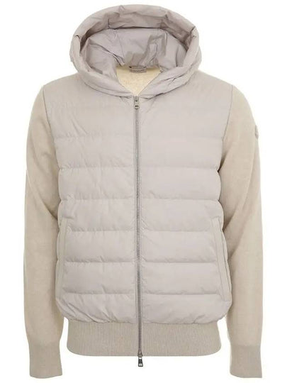 Panel Zip-up Padding Ecru - MONCLER - BALAAN 2