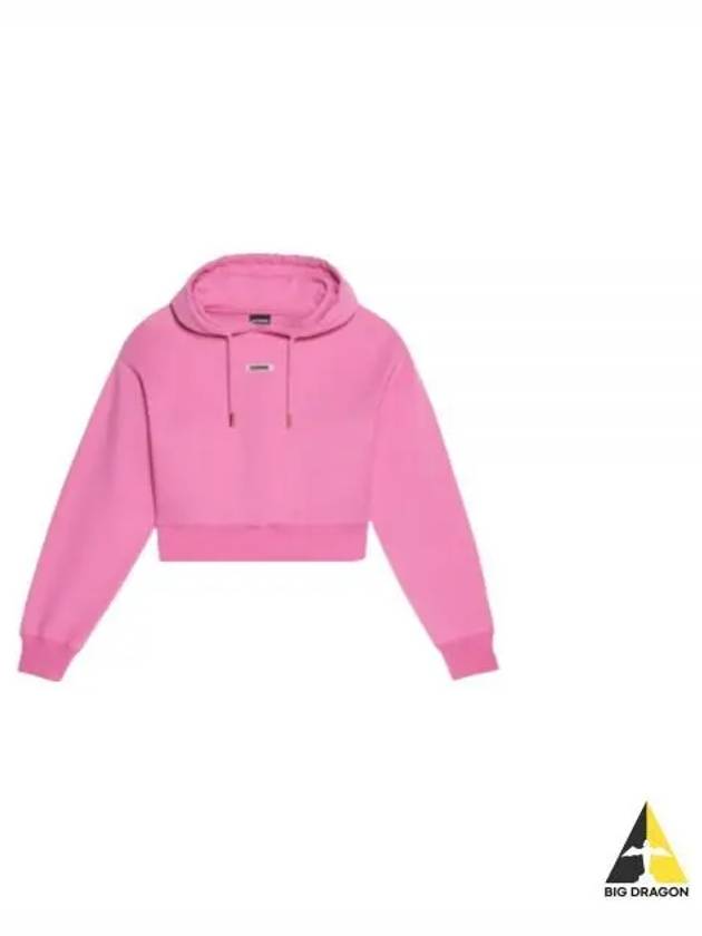 Le Sweatshirt Gros Grain Cotton Hoodie Pink - JACQUEMUS - BALAAN 2