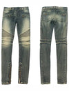 Knock-washing biker skinny jeans 5757 - BALMAIN - BALAAN 6