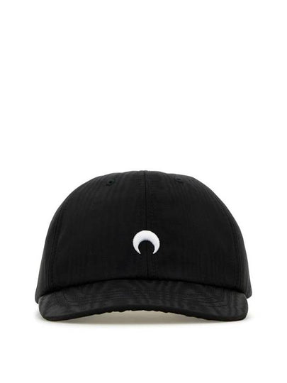 Recycle Moir Ball Cap Black - MARINE SERRE - BALAAN 2