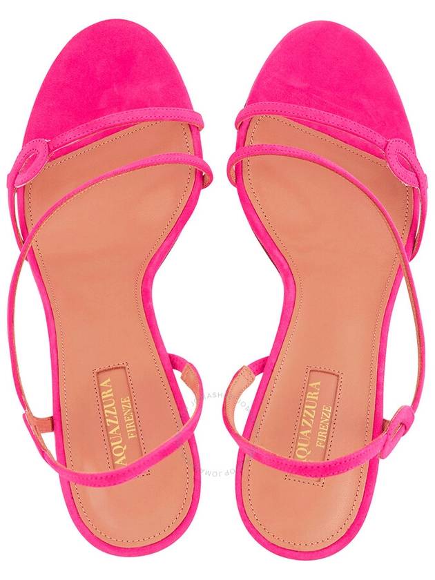 Aquazzura Serpentine 75 Sandals In Pink, Brand Size 36 (US Size 6) - AQUAZZURA - BALAAN 3