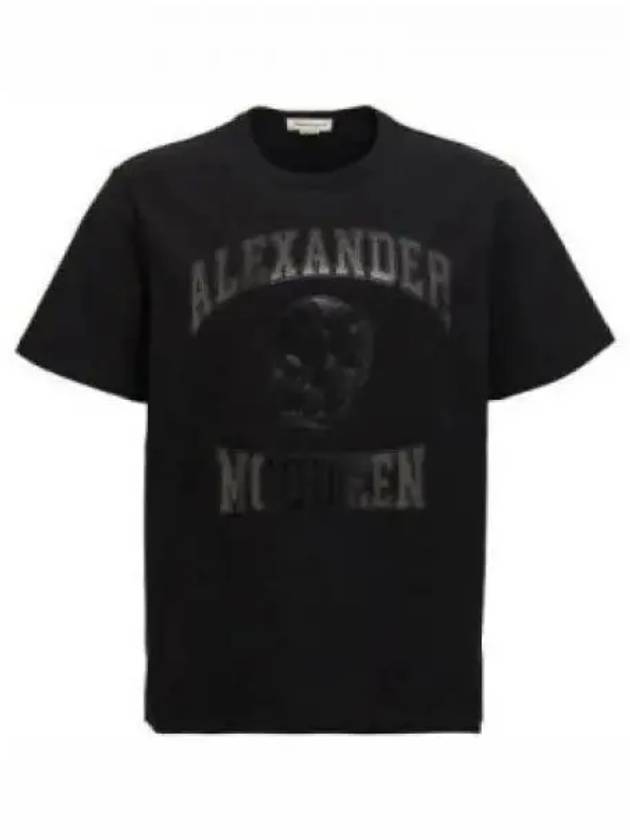 short sleeve t-shirt 759442QTAAW0548 Black - ALEXANDER MCQUEEN - BALAAN 2