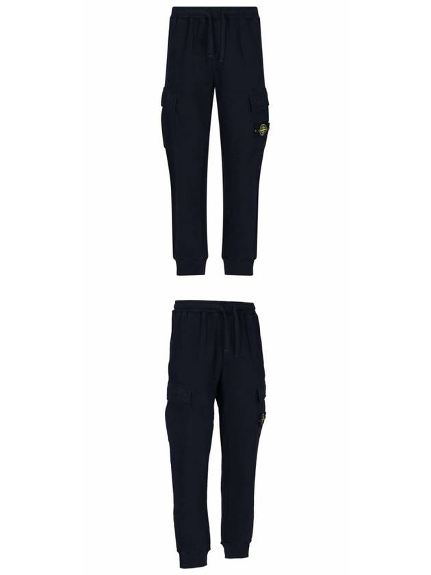 Wappen Patch Jogger Baggy Pants Navy - STONE ISLAND - BALAAN 5