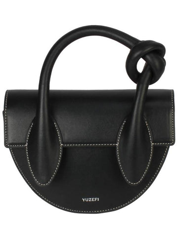 PRETZEL Tote and Crossbody Bag YUZCO HB PRZ 00 BLACK YZB002bk - YUZEFI - BALAAN 1