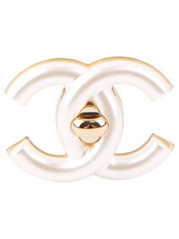 CC logo brooch ABD708 B17152 NZ538 - CHANEL - BALAAN 1