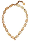 Medusa Chain Greca Necklace Gold - VERSACE - BALAAN 1