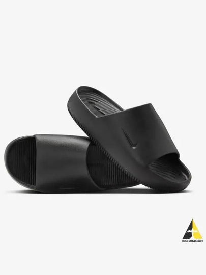 Calm Slide Slippers Black - NIKE - BALAAN 2