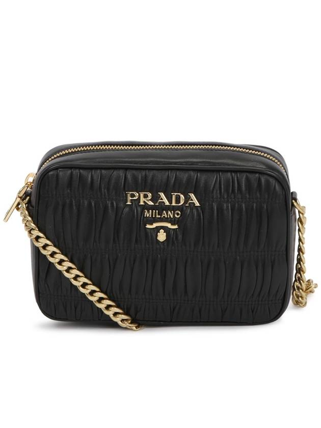 Nappa Goffre Women s Cross Bag Black 1BH112 2B25 F0002 - PRADA - BALAAN 1