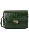 Robinson Spazzolato Convertible Shoulder Bag Green - TORY BURCH - BALAAN 2