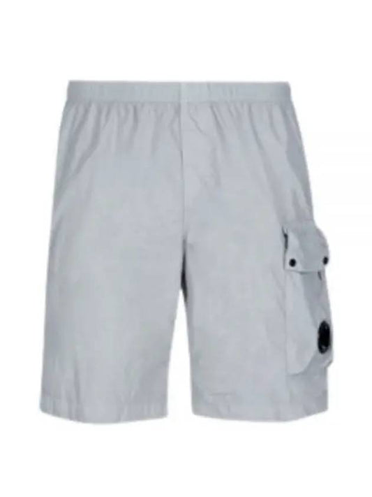 Lens Wappen Nylon Swim Pants Grey - CP COMPANY - BALAAN 2