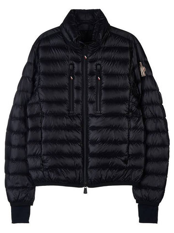 Grenoble Men's Hulls Hers Down Short Padded Jacket Black - MONCLER - BALAAN 1