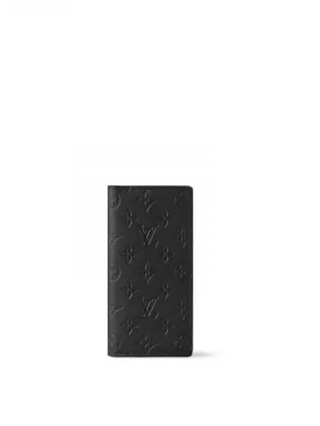 Brazza Wallet Monogram Shadow Black - LOUIS VUITTON - BALAAN 2