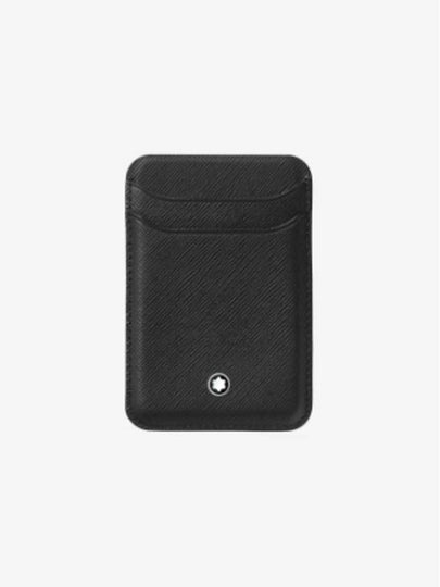 Sartorial MagSafe Compatible Calfskin Card Wallet Black - MONTBLANC - BALAAN 2