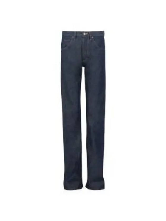 Straight Leg Cotton Jeans Navy - MAISON MARGIELA - BALAAN 2