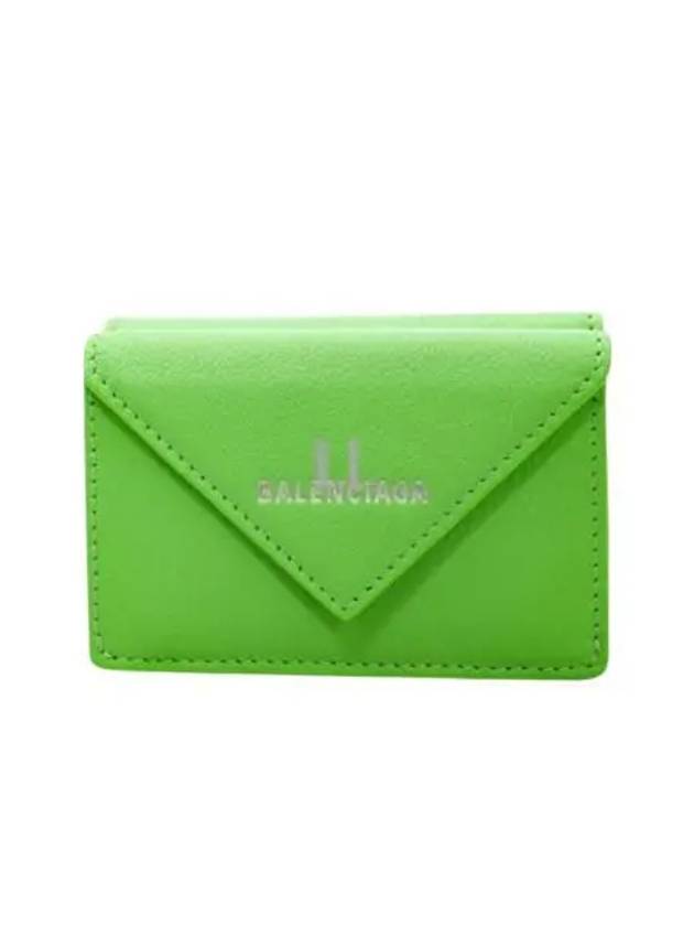 Papier Mini Half Wallet Green - BALENCIAGA - BALAAN 2