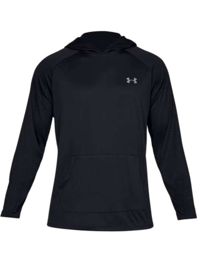 Tech 2 0 Hoodie Black - UNDER ARMOUR - BALAAN 1