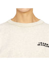 Shard Logo Print Sweatshirt Ecru - ISABEL MARANT - BALAAN 9