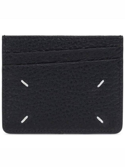 Four Stitch Card Wallet Black - MAISON MARGIELA - BALAAN 2