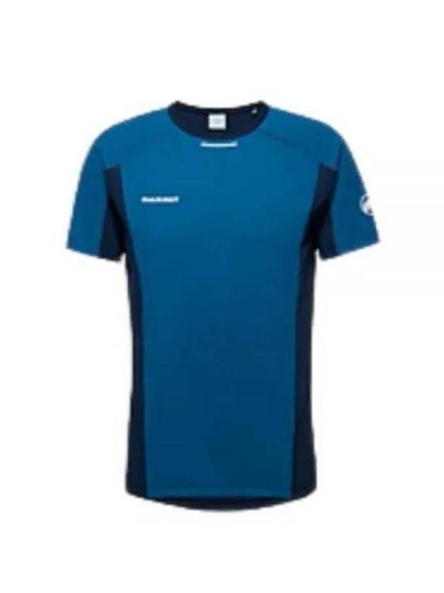 Aenergy FL ​​Short Sleeve T-Shirt Deep Blue - MAMMUT - BALAAN 2