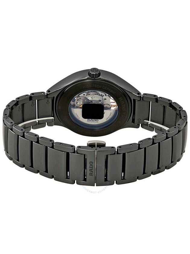 Rado True Automatic Open Heart Black/Skeleton Dial Men's High-Tech Ceramic Watch R27100162 - RADO - BALAAN 3