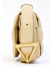 Cassette Intrecciato Padded Small Cross Bag Beige - BOTTEGA VENETA - BALAAN 6