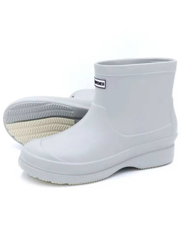 SPSHRNBTS Women's Lightweight Cushioned Middle Rain Boots Gray - SUPENER - BALAAN 1