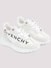 GIV Runner Logo Low Top Sneakers White - GIVENCHY - BALAAN 4