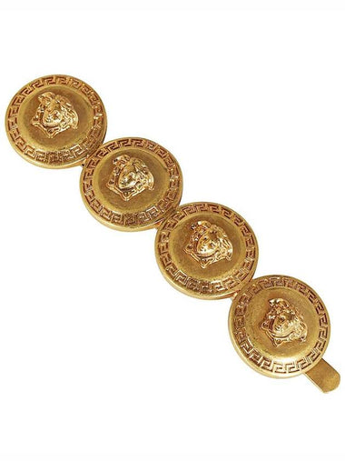 Women's Medusa Left Hair Pin Gold - VERSACE - BALAAN 1