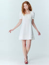 Frill mini dress_Ivory - OPENING SUNSHINE - BALAAN 4