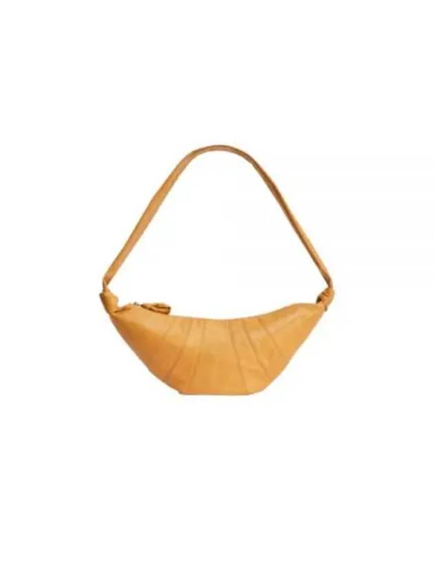 Croissant Medium Soft Nappa Leather Cross Bag Butter - LEMAIRE - BALAAN 2