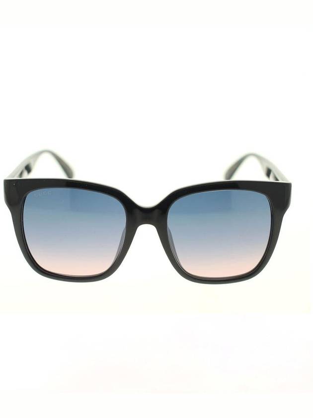 Eyewear Gradient Lens Square Sunglasses Black - GUCCI - BALAAN 2