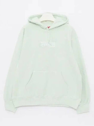 Box Logo Classic Sweat Hoodie FW23SW56 LT GREEN 271661 1043733 - SUPREME - BALAAN 1