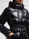 Bellevue Down Long Padding Black - MONCLER - BALAAN 8