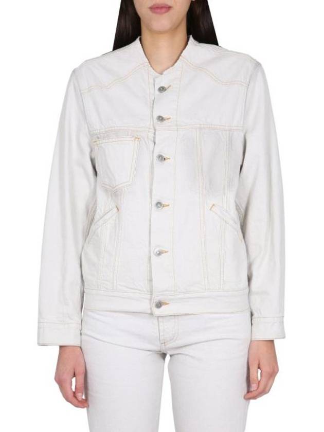 Outerwear S50AM0587 S30857961 WHITE - MAISON MARGIELA - BALAAN 1