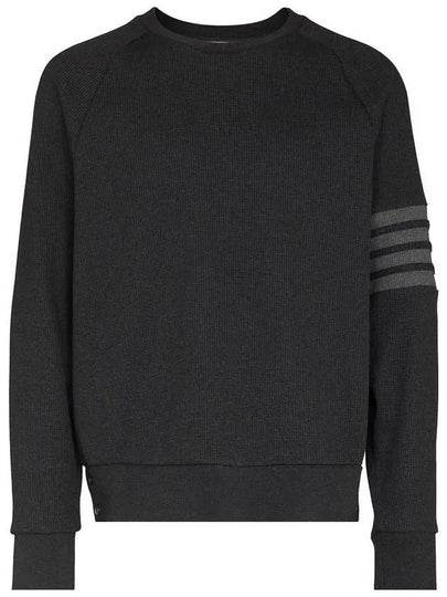 4 Bar Stripe Sweatshirt Dark Grey - THOM BROWNE - BALAAN 2