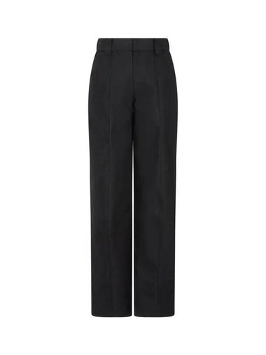 Herringbone pattern trouser pants black - ALEXANDER WANG - BALAAN 1