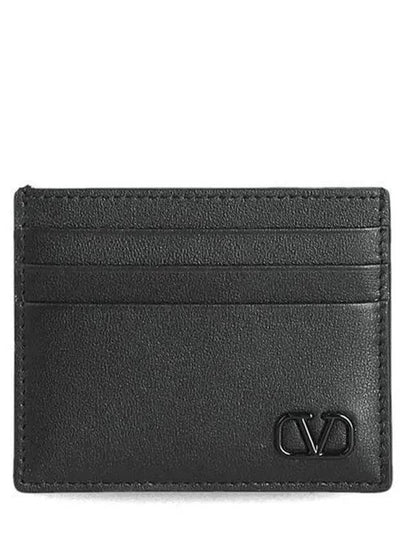 Signature V logo 5Y2P0S49 ZQU 0NO card wallet case 1047752 - VALENTINO - BALAAN 1