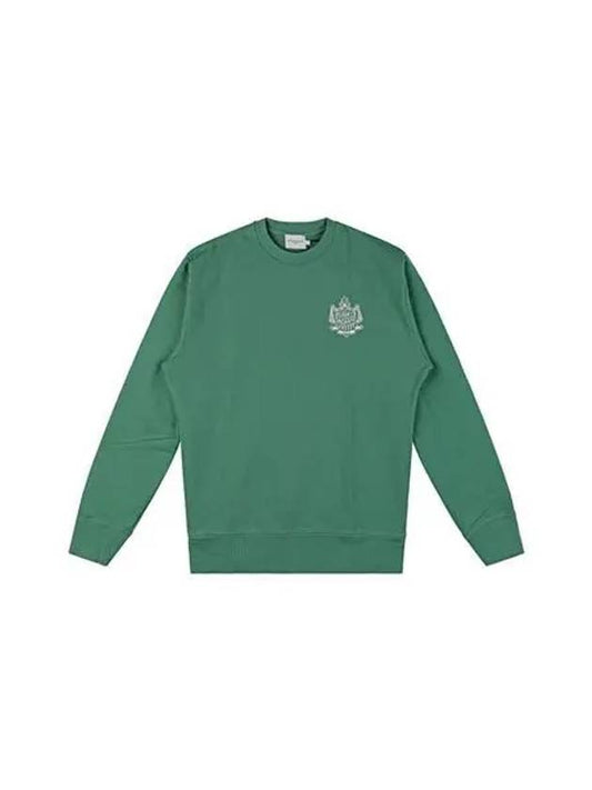 Logo Comfort Sweatshirt Green - MAISON KITSUNE - BALAAN 2
