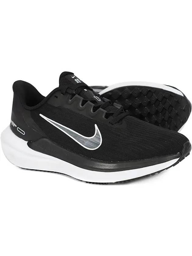 Air Winflo 9 Low Top Sneakers Black - NIKE - BALAAN 3