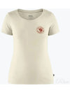 Women s 1960 logo t shirt chalk white 83513113 W - FJALL RAVEN - BALAAN 2